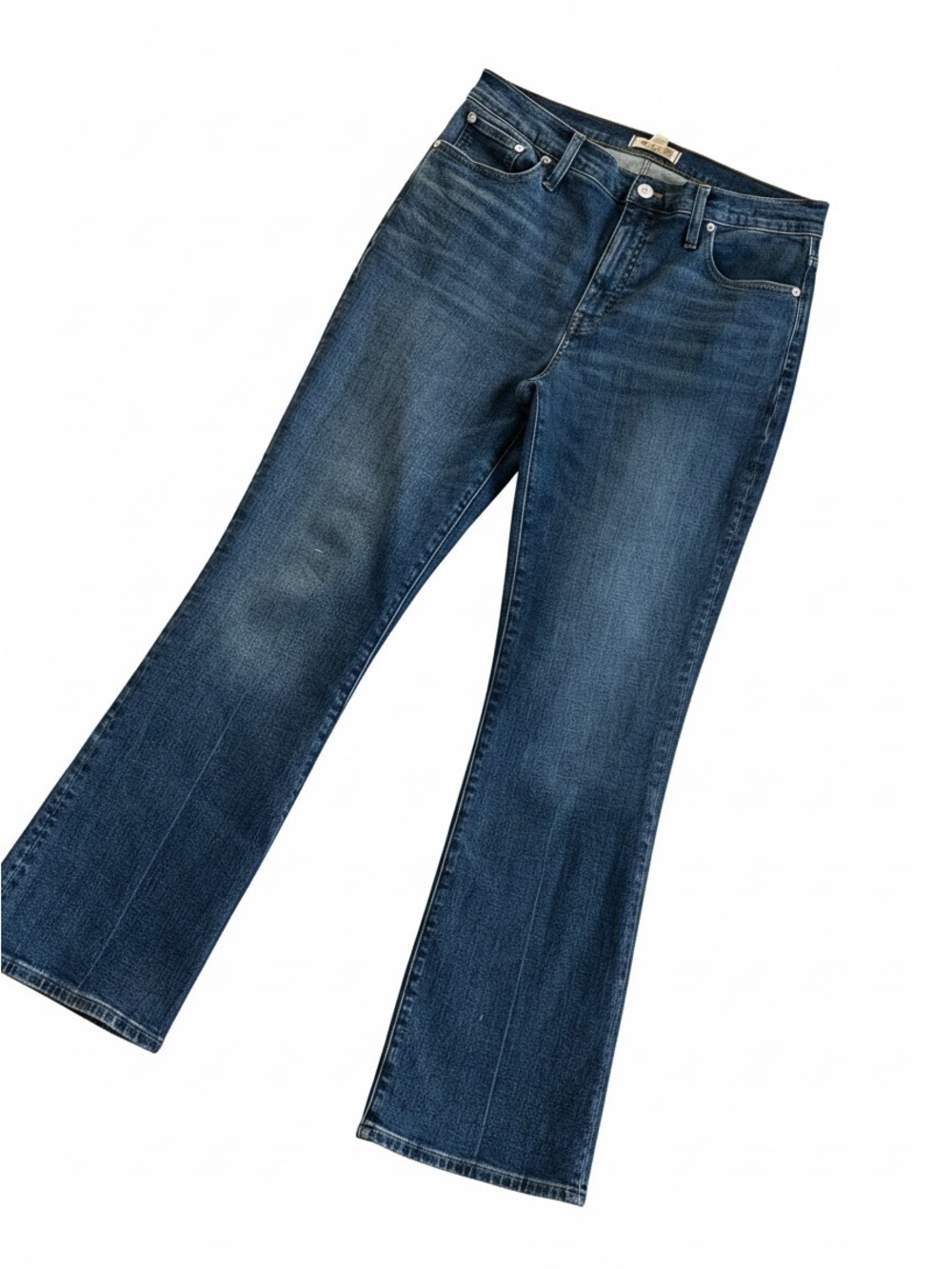 Madewell Mid-Rise Kick Out Jeans Dark Wash Size 31 Tall